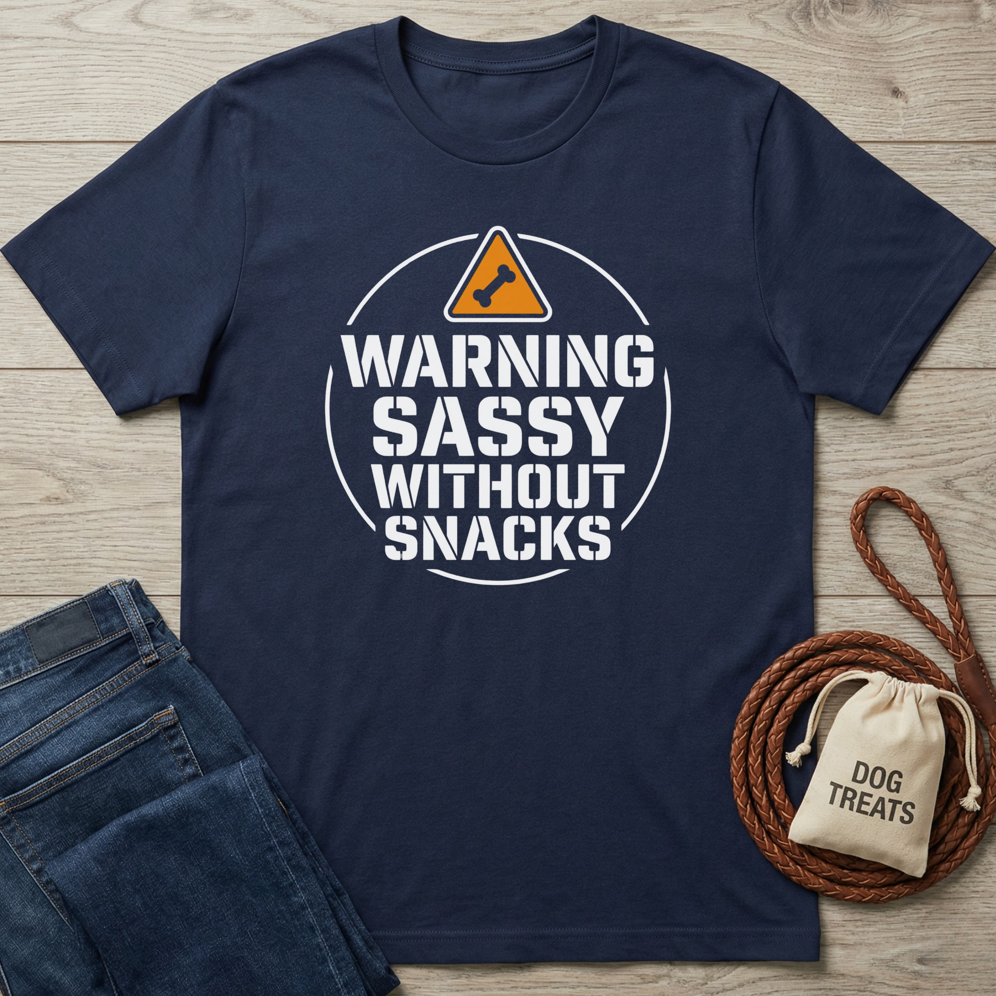 Warning Sassy WO Snacks T-Shirt
