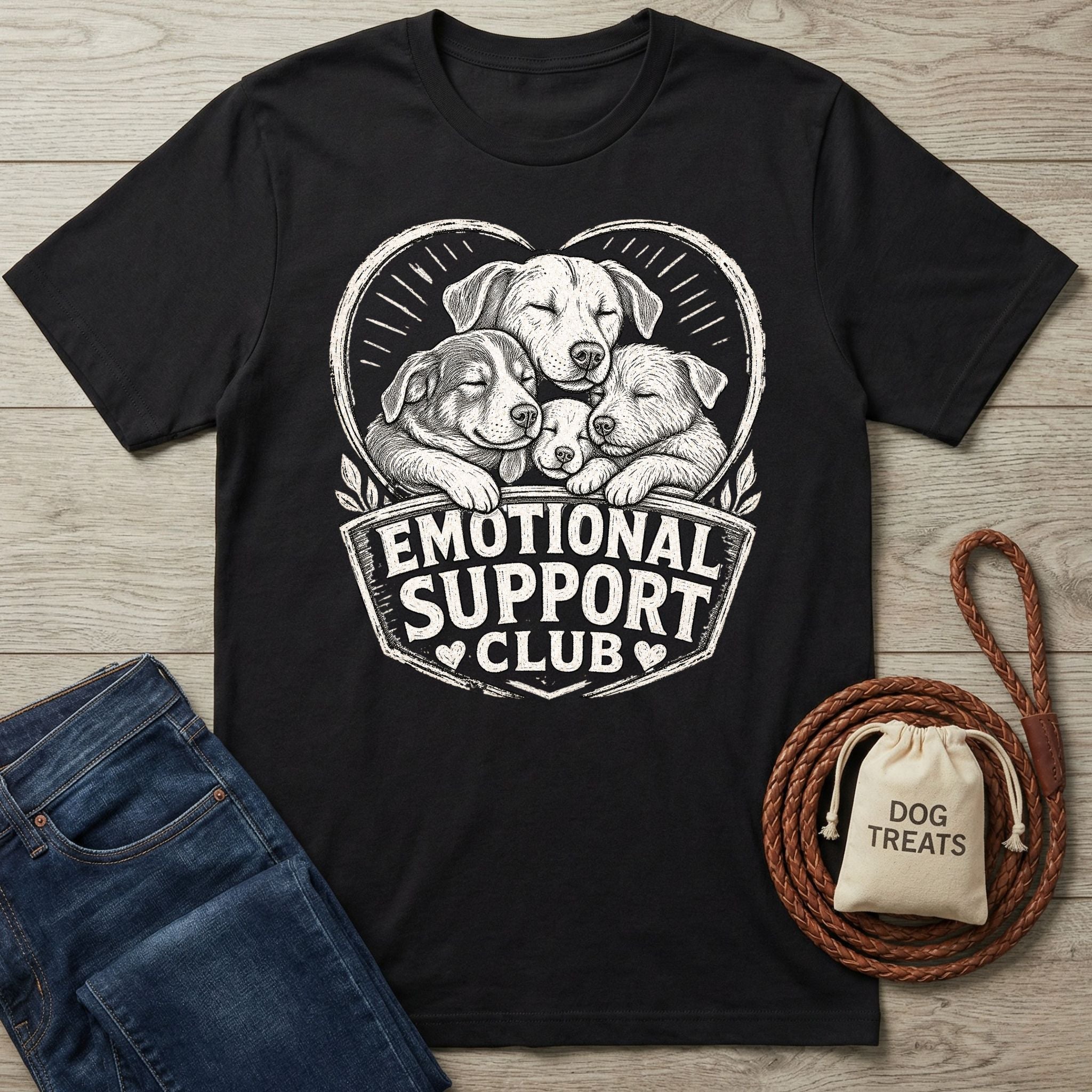 Emotional Support Club T-Shirt