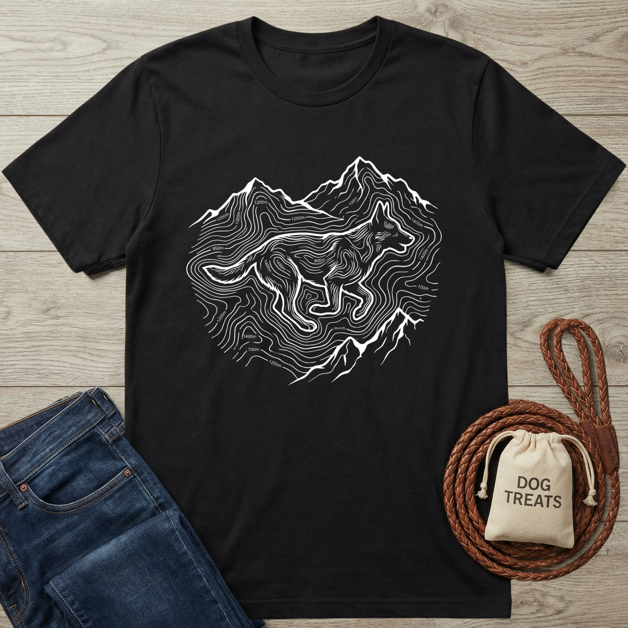 Elevation Lines T-Shirt