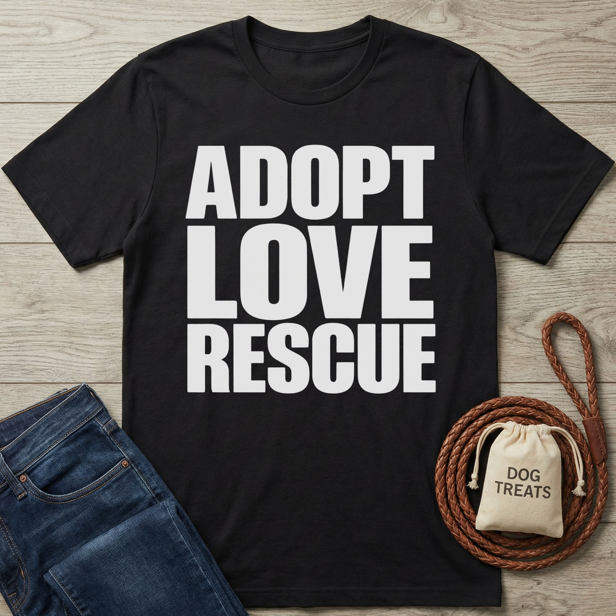 Adopt Love Rescue T-Shirt