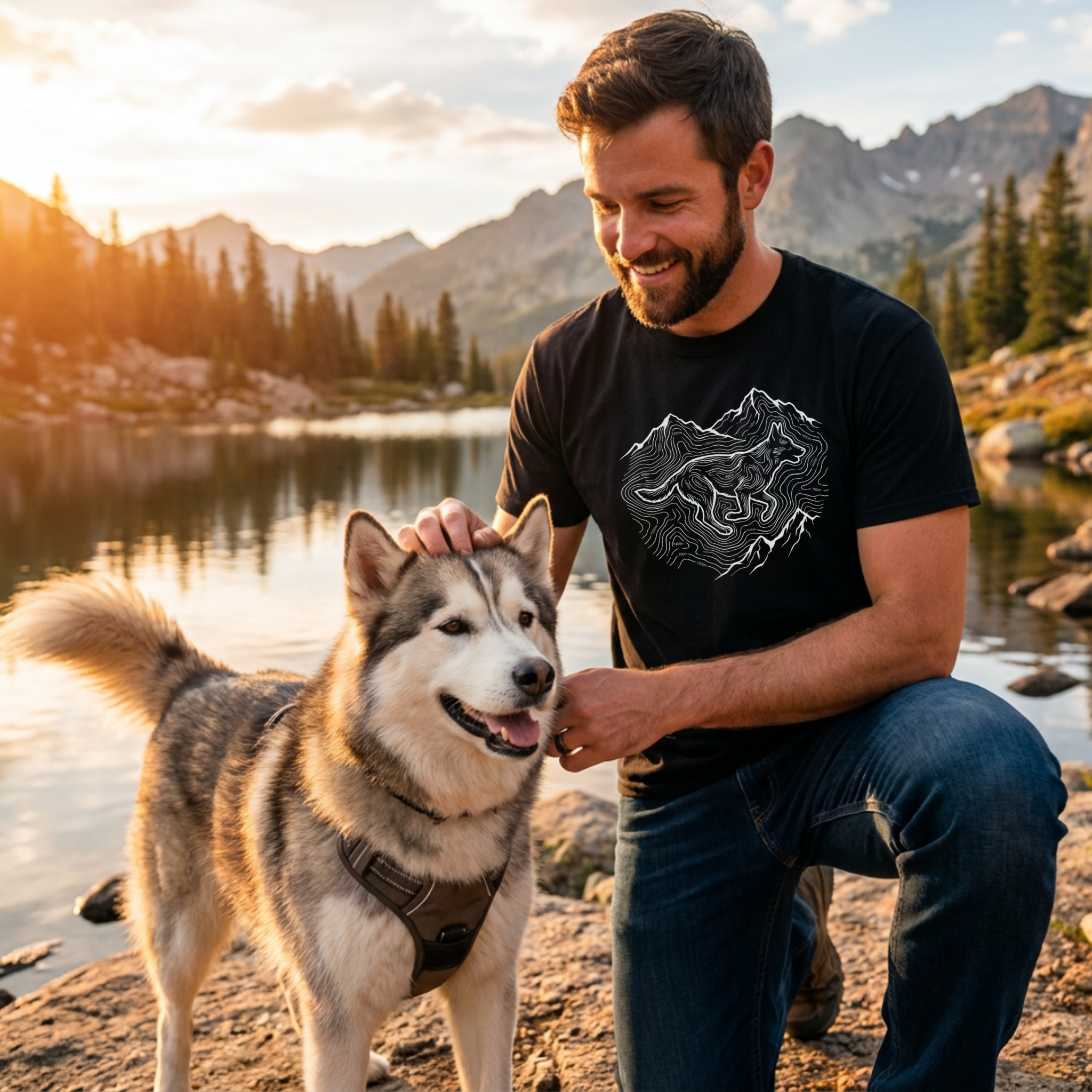 Elevation Lines T-Shirt