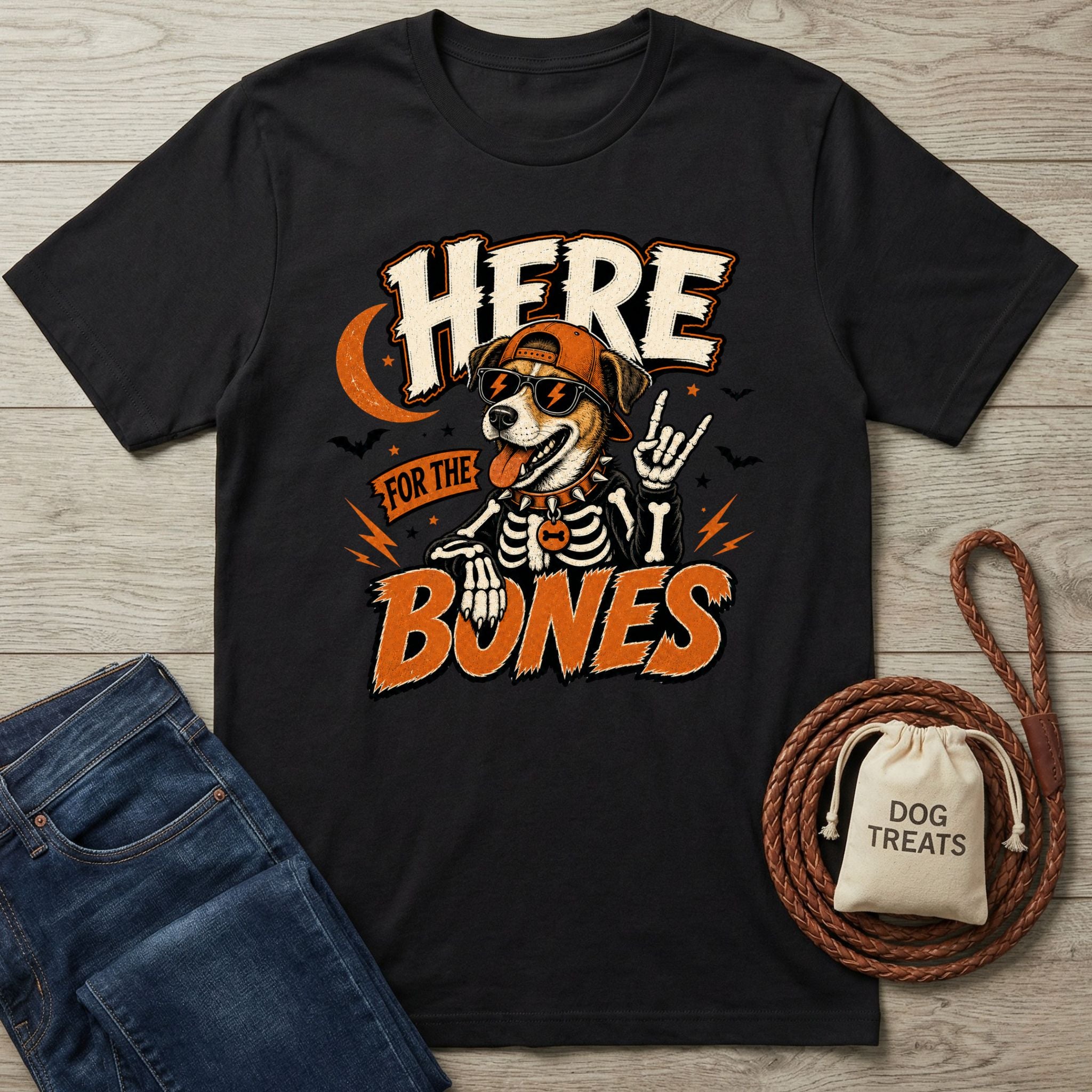 Here For The Bones T-Shirt
