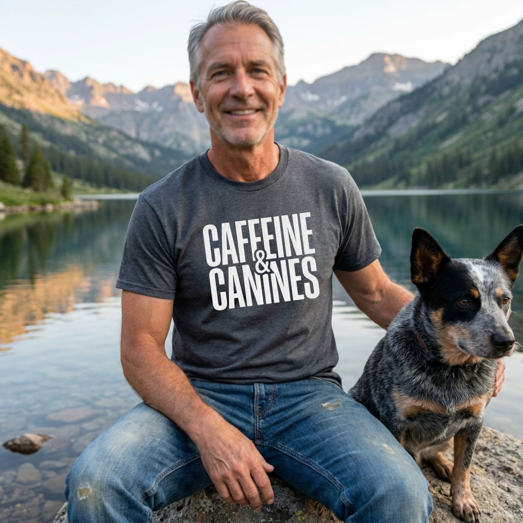 Caffeine & Canines T-Shirt