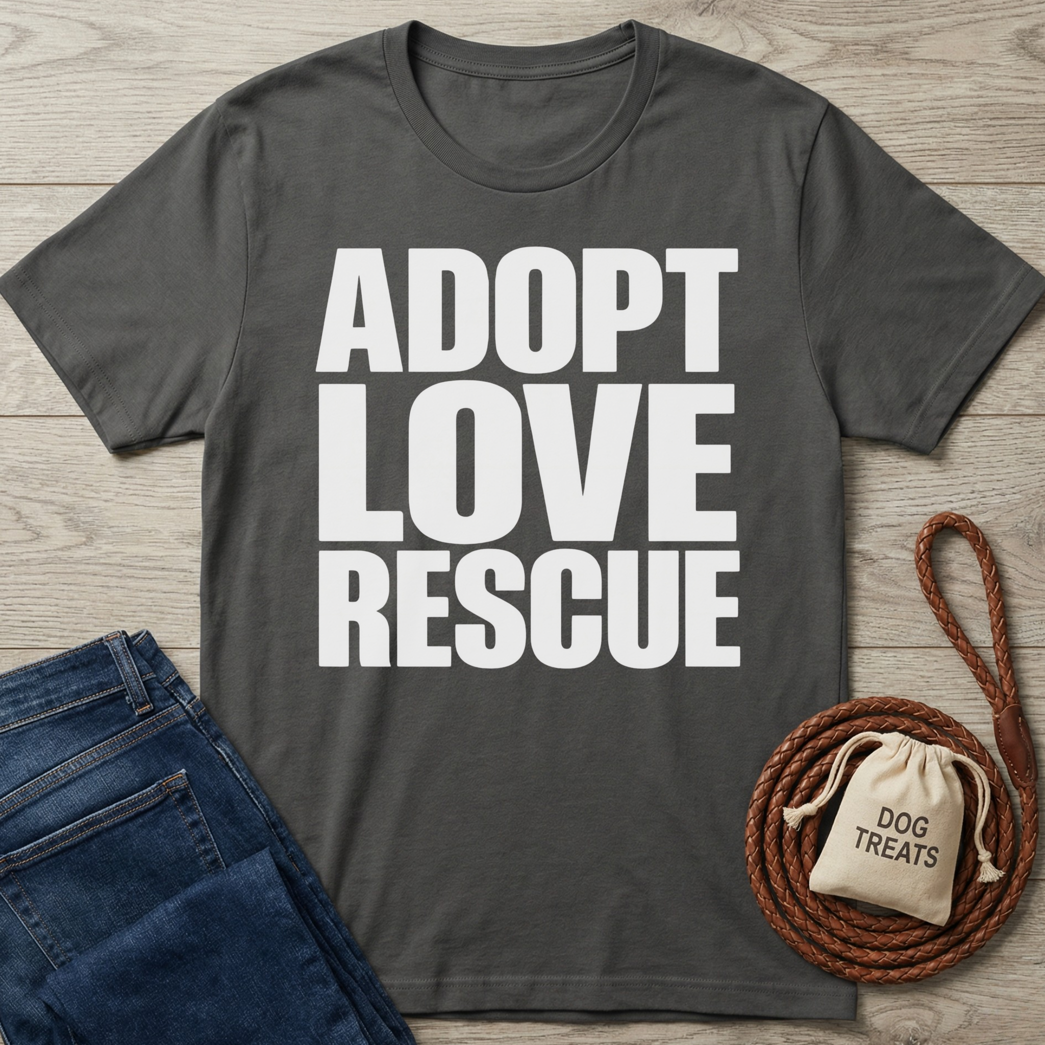 Adopt Love Rescue T-Shirt