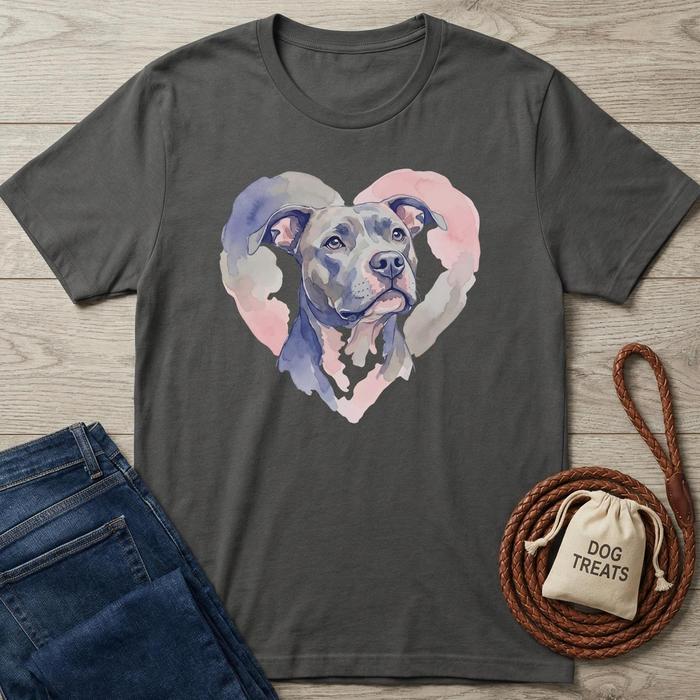 Pitbull Heart T-Shirt
