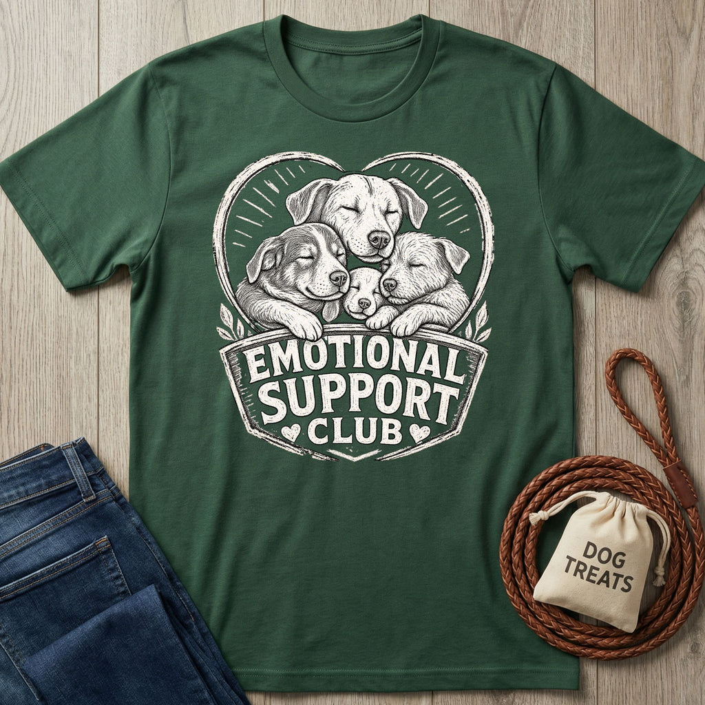Emotional Support Club T-Shirt