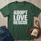 Adopt Love Rescue T-Shirt