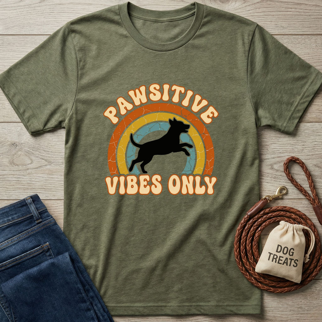 Pawsitive Vibes Only T-Shirt