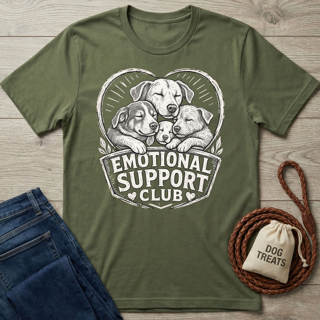 Emotional Support Club T-Shirt