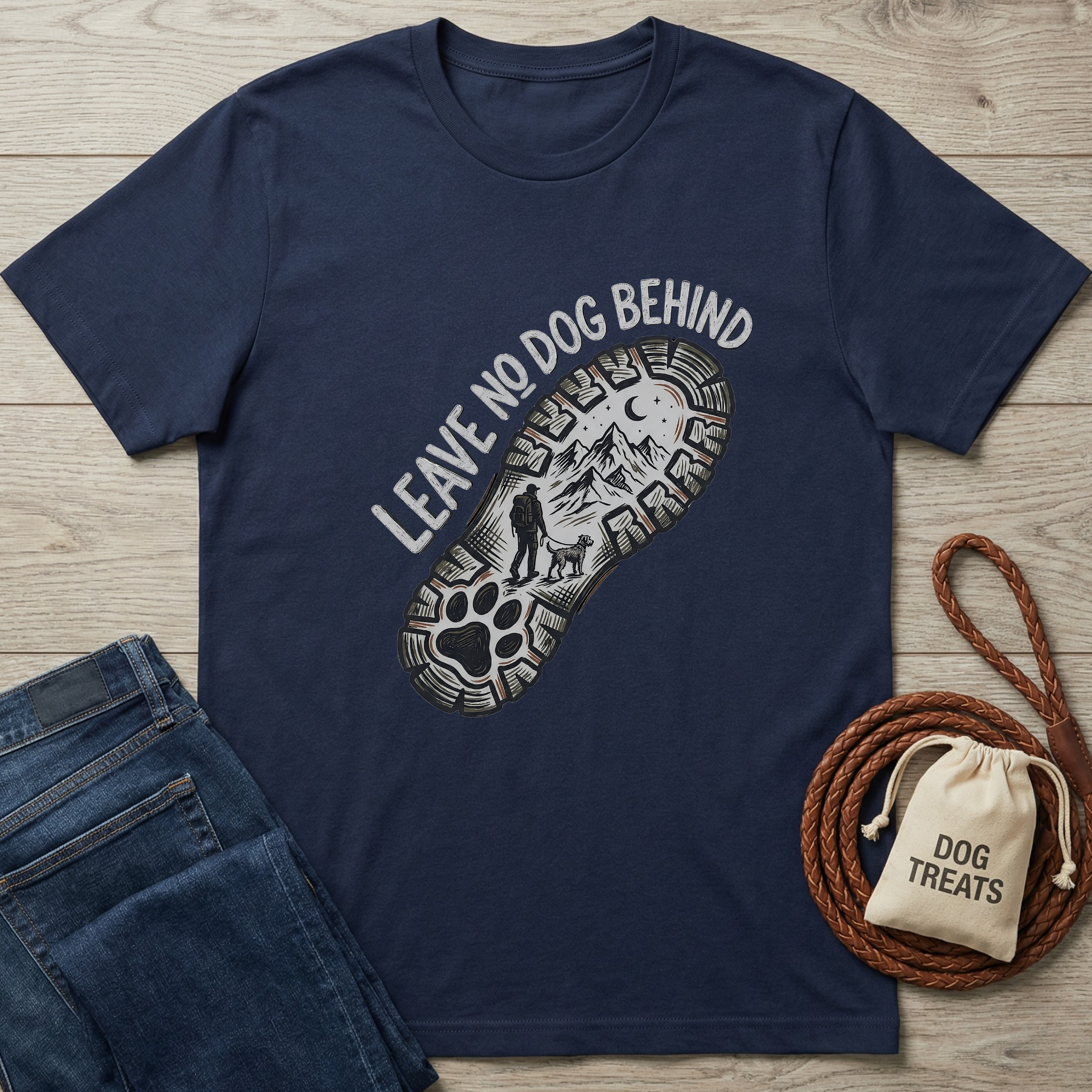 Leave No Dog Behind T-Shirt