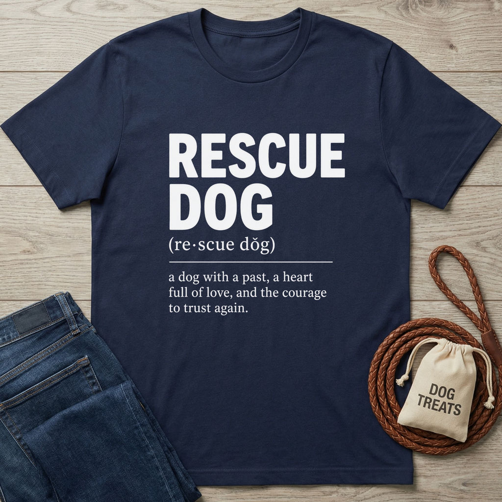 Rescue Dog Definition T-Shirt