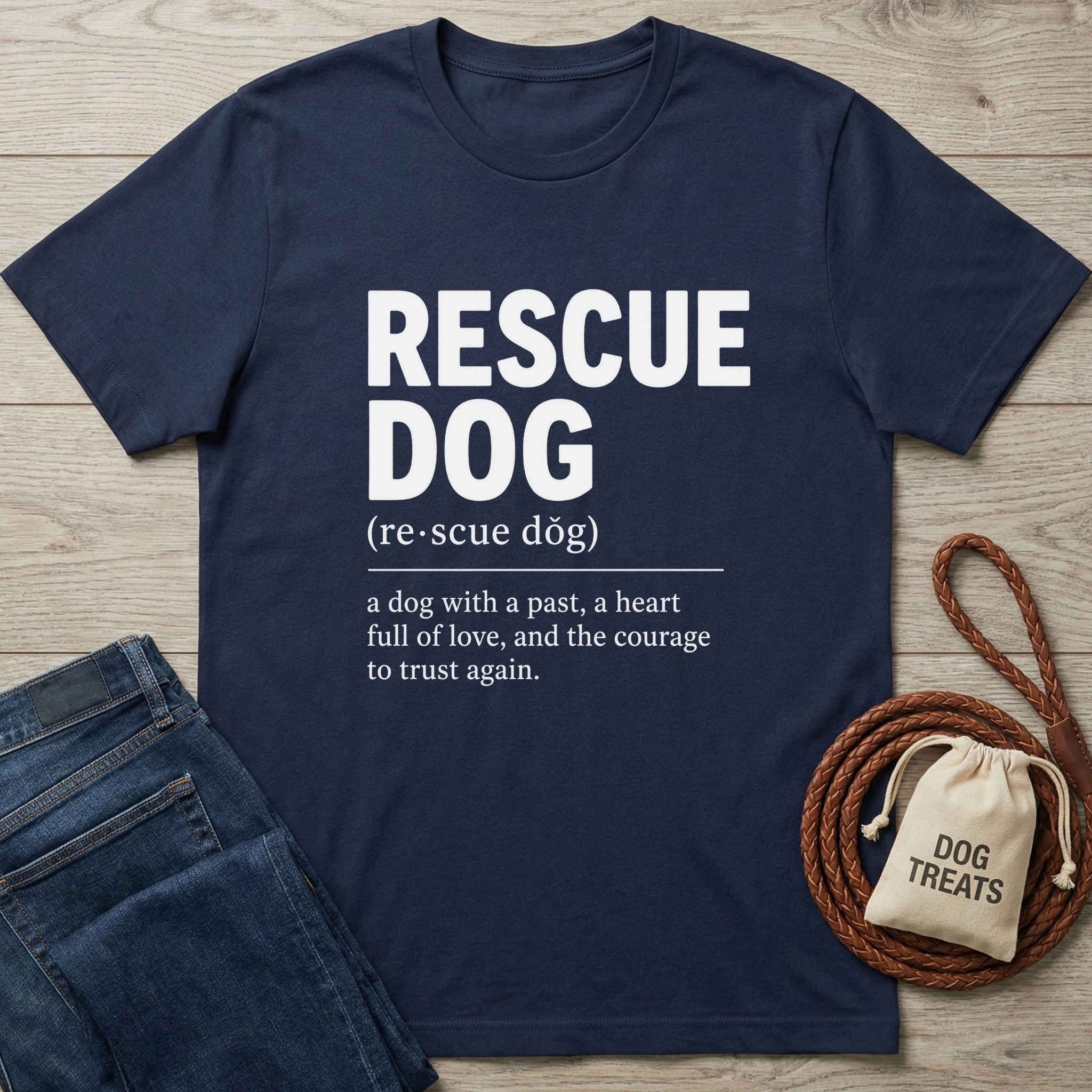 Rescue Dog Definition T-Shirt