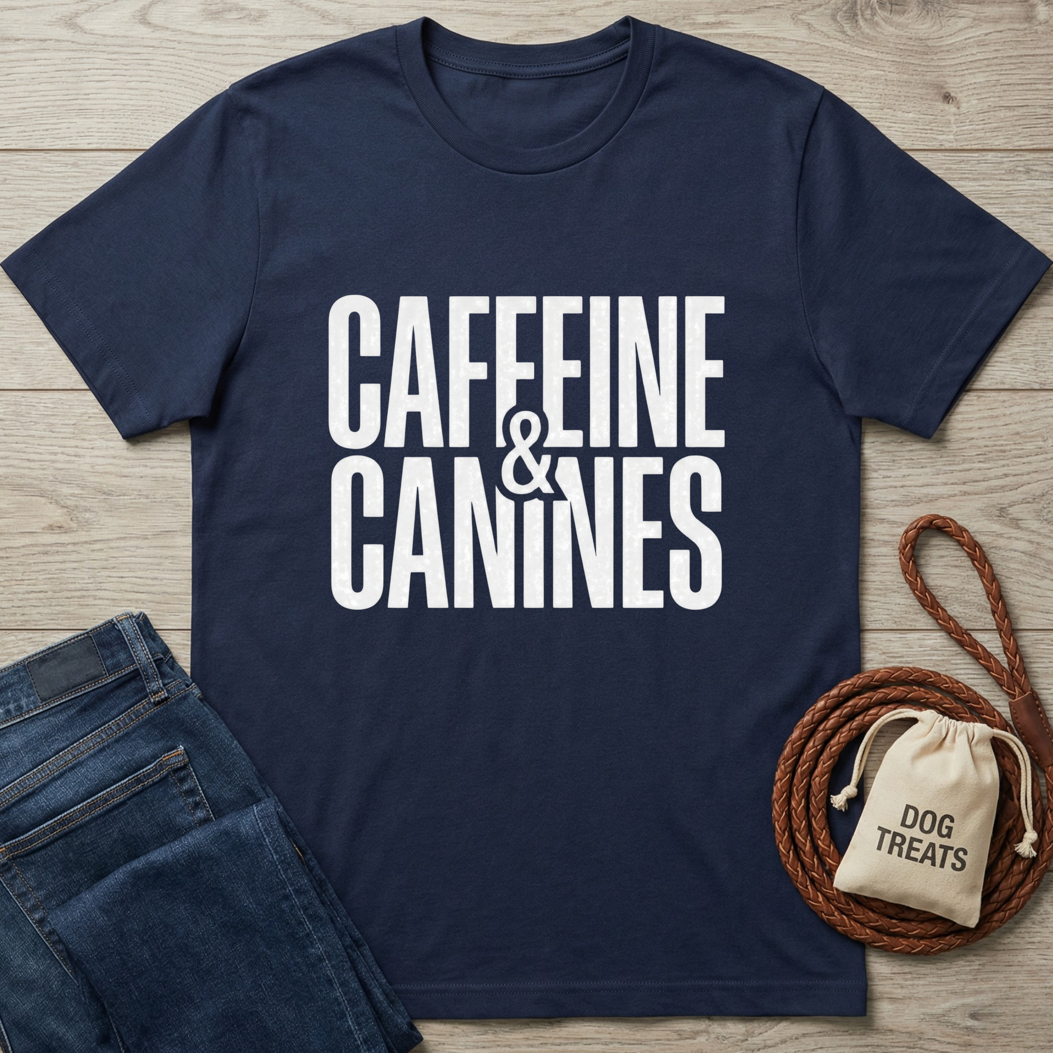 Caffeine & Canines T-Shirt