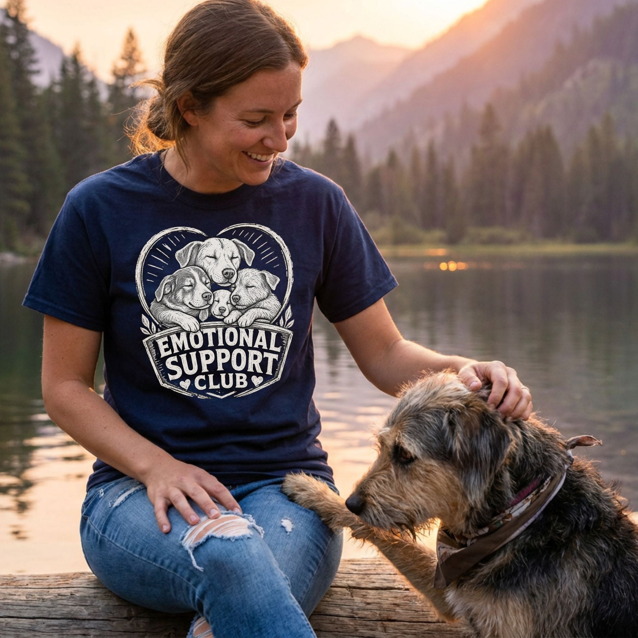 Emotional Support Club T-Shirt