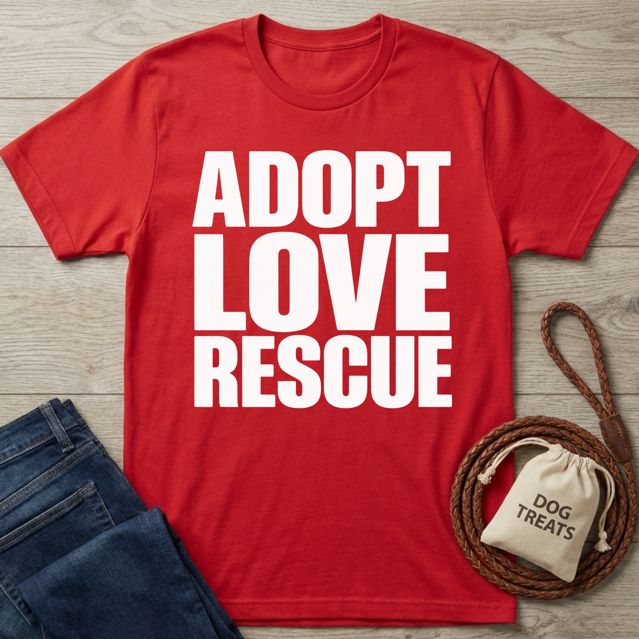 Adopt Love Rescue T-Shirt