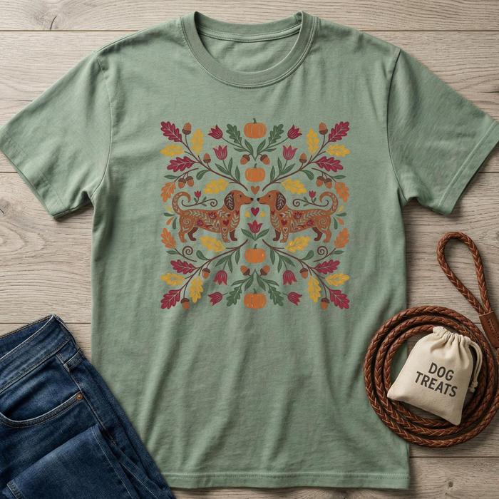 Dachshunds Fall Love T-Shirt