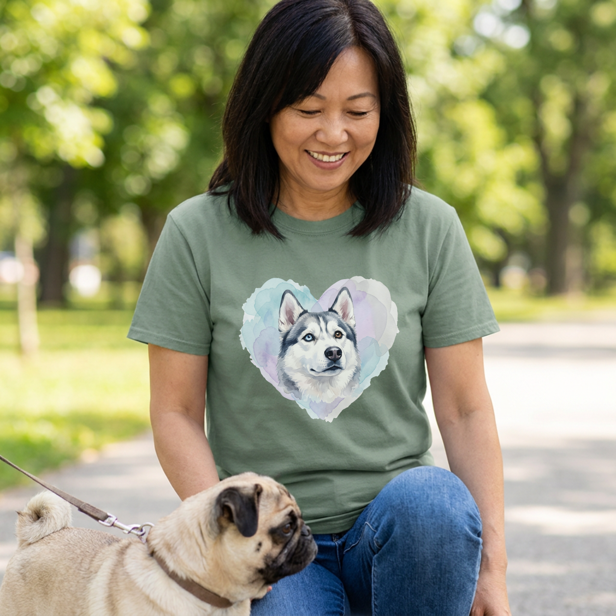 Husky Heart T-Shirt