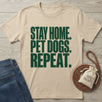 Stay Home Pet Dogs T-Shirt