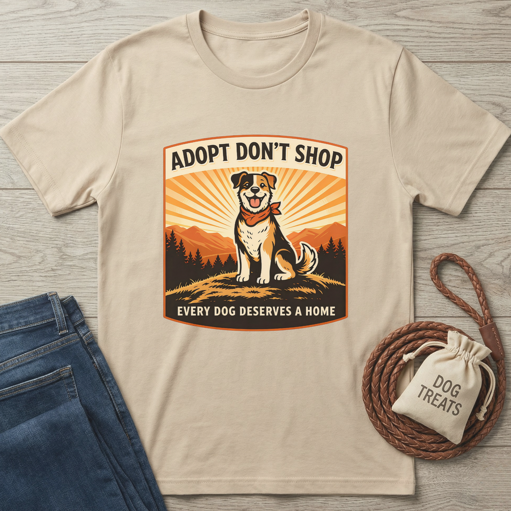 Don't Shop Mixed Breed T-Shirt
