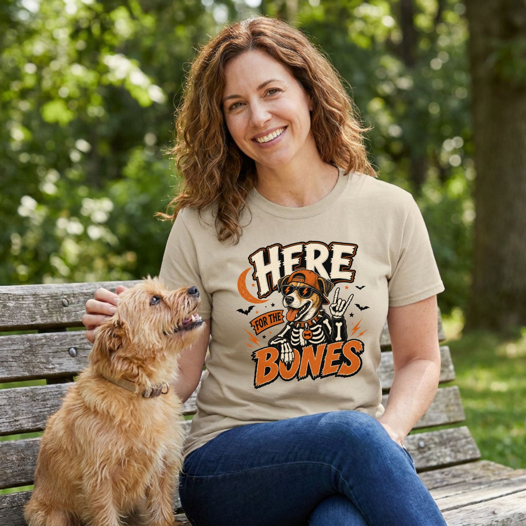 Here For The Bones T-Shirt