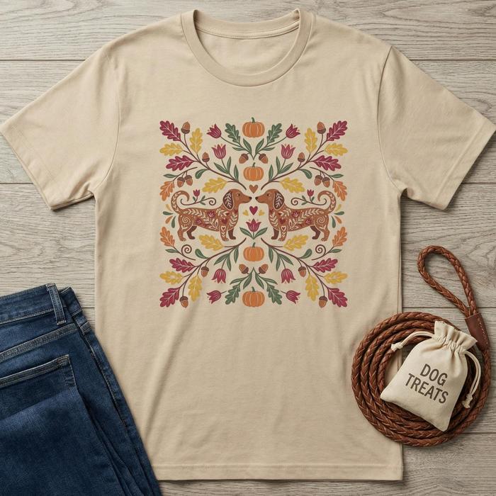 Dachshunds Fall Love T-Shirt