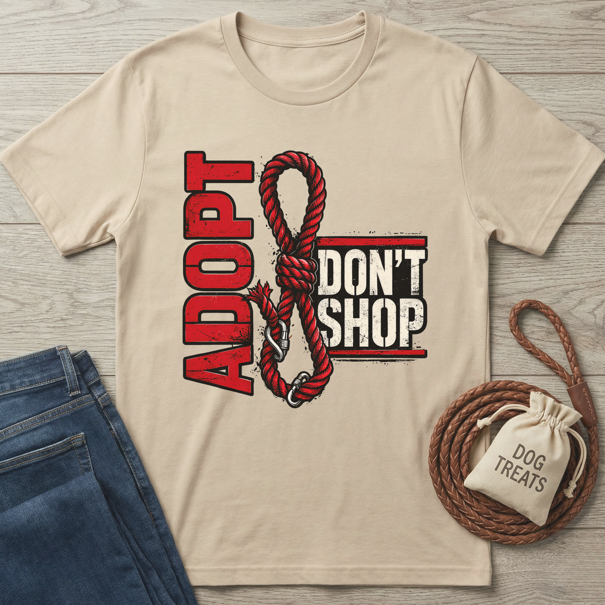 Adopt Don't Shop V2 T-Shirt
