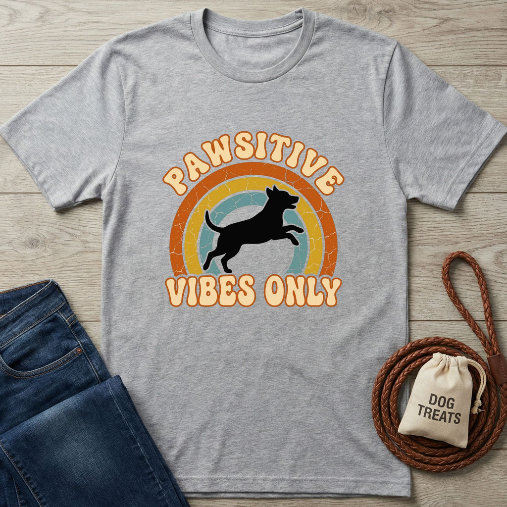 Pawsitive Vibes Only T-Shirt