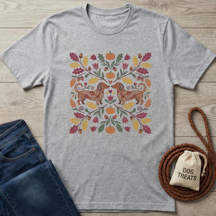 Dachshunds Fall Love T-Shirt