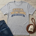 Official Poop Bag Carrier T-Shirt