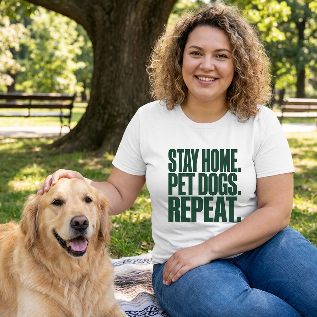 Stay Home Pet Dogs T-Shirt