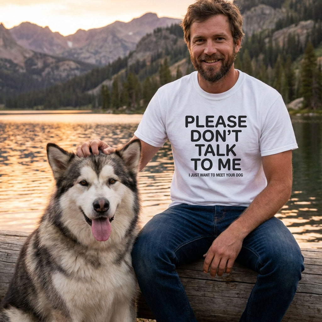 Please Don't Talk To Me T-Shirt