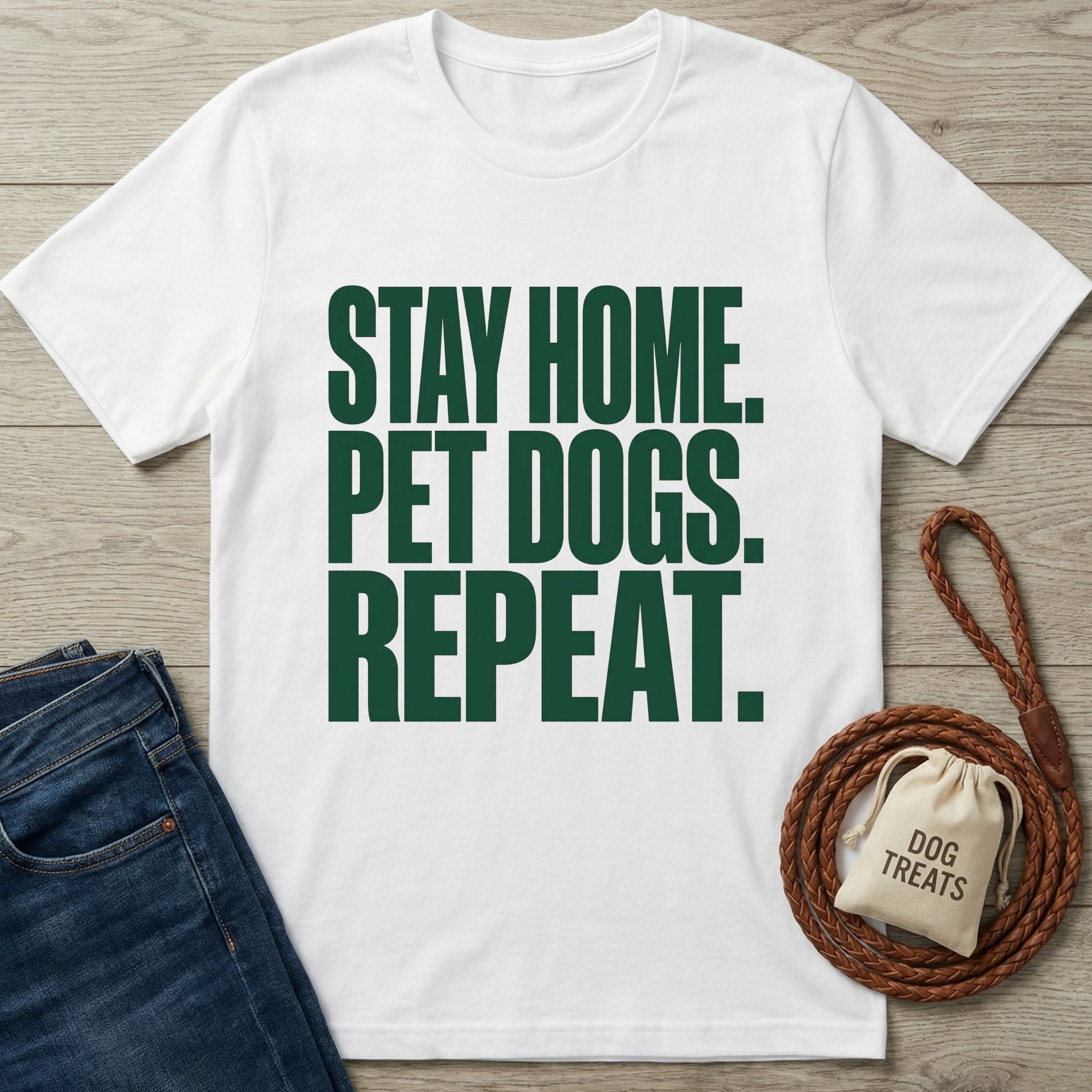 Stay Home Pet Dogs T-Shirt